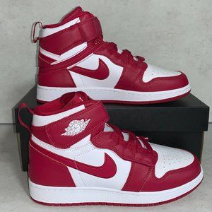 Air Jordan 1 Hi FlyEase Cardinal Red GS 6Y